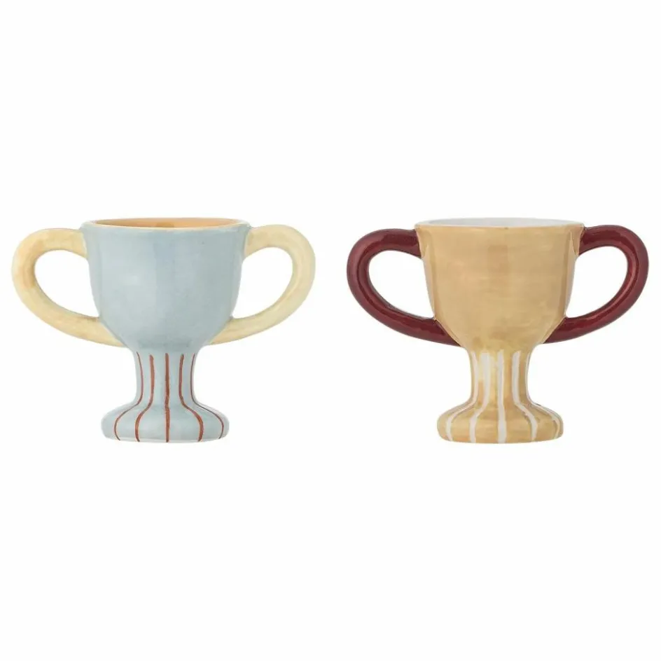 Enfant Bloomingville Mini Vaisselle Enfant*Coquetiers Trophée - Set de 2