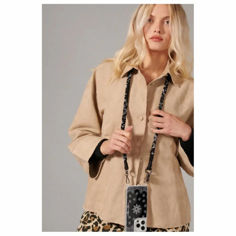 Femme LaCoqueFrançaise Accessoires High-Tech|Accessoires High-Tech*Cordon Tressé Della 120 cm |