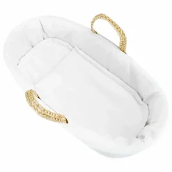 Clearance Tartine et Chocolat Couffin tressage feuilles de palme | Blanc