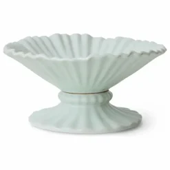 Outlet HKliving Coupe sur pied Ribble | Bleu Clair