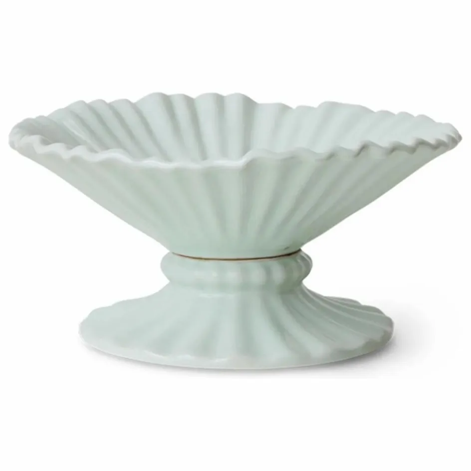 Outlet HKliving Coupe sur pied Ribble | Bleu Clair