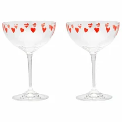 Clearance Coupes Classic Love - Set de 2 | Art De La Table