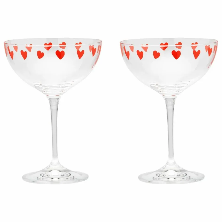 Clearance Coupes Classic Love - Set de 2 | Art De La Table