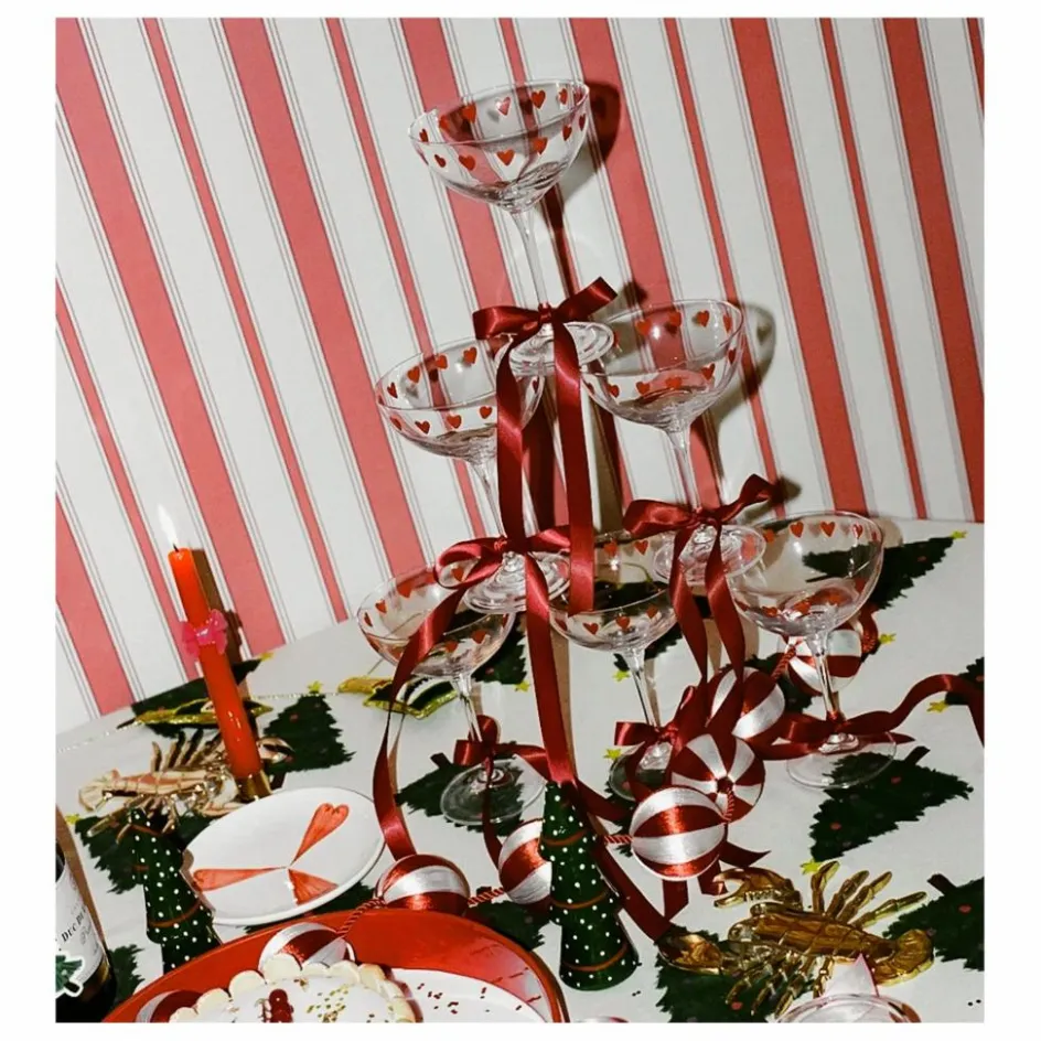 Clearance Coupes Classic Love - Set de 2 | Art De La Table