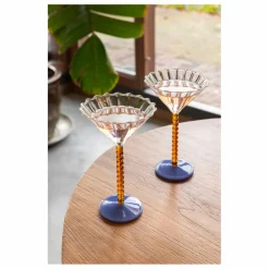 New &Klevering Coupes Perle - Set de 2 | Ambre