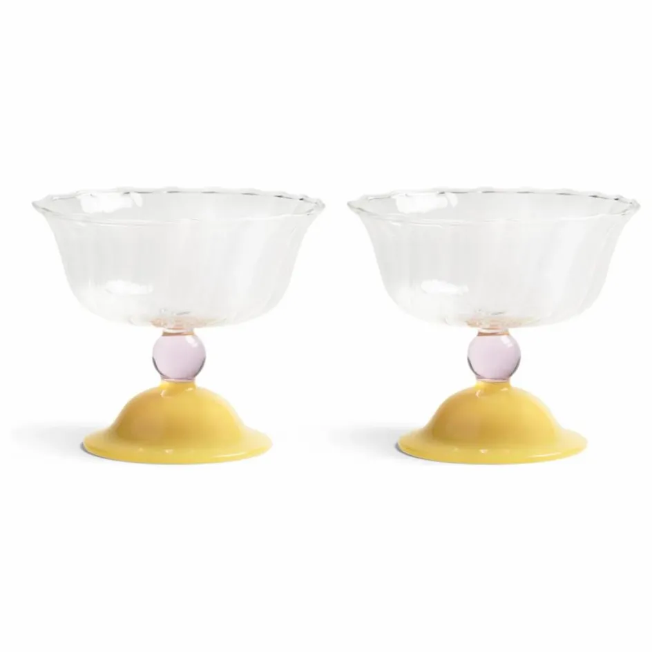 &Klevering Art De La Table*Coupes Tulip - Set de 2 |