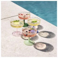 &Klevering Art De La Table*Coupes Twirl - Set de 2 |