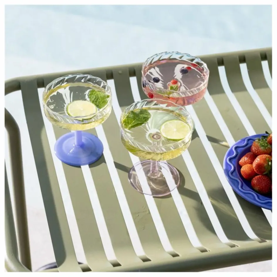 &Klevering Art De La Table*Coupes Twirl - Set de 2 |
