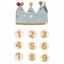 Online Fabelab Couronne d'anniversaire | Bleu