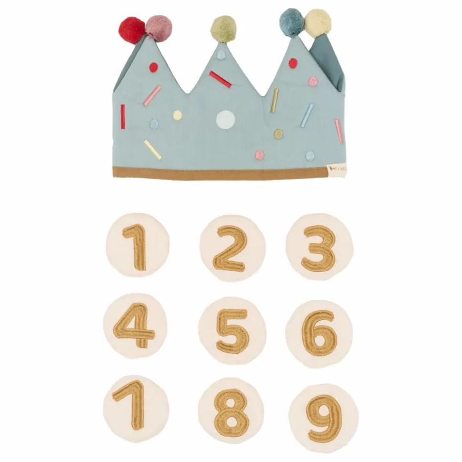 Online Fabelab Couronne d'anniversaire | Bleu