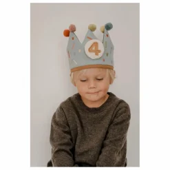 Online Fabelab Couronne d'anniversaire | Bleu