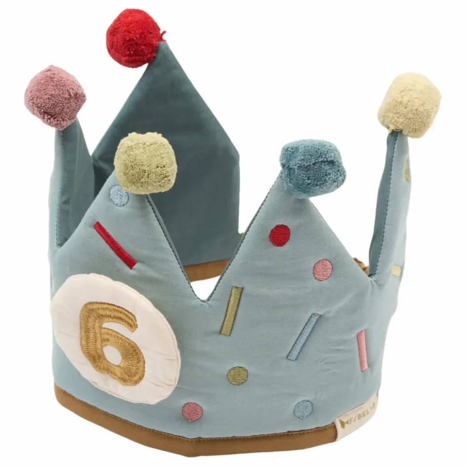 Online Fabelab Couronne d'anniversaire | Bleu
