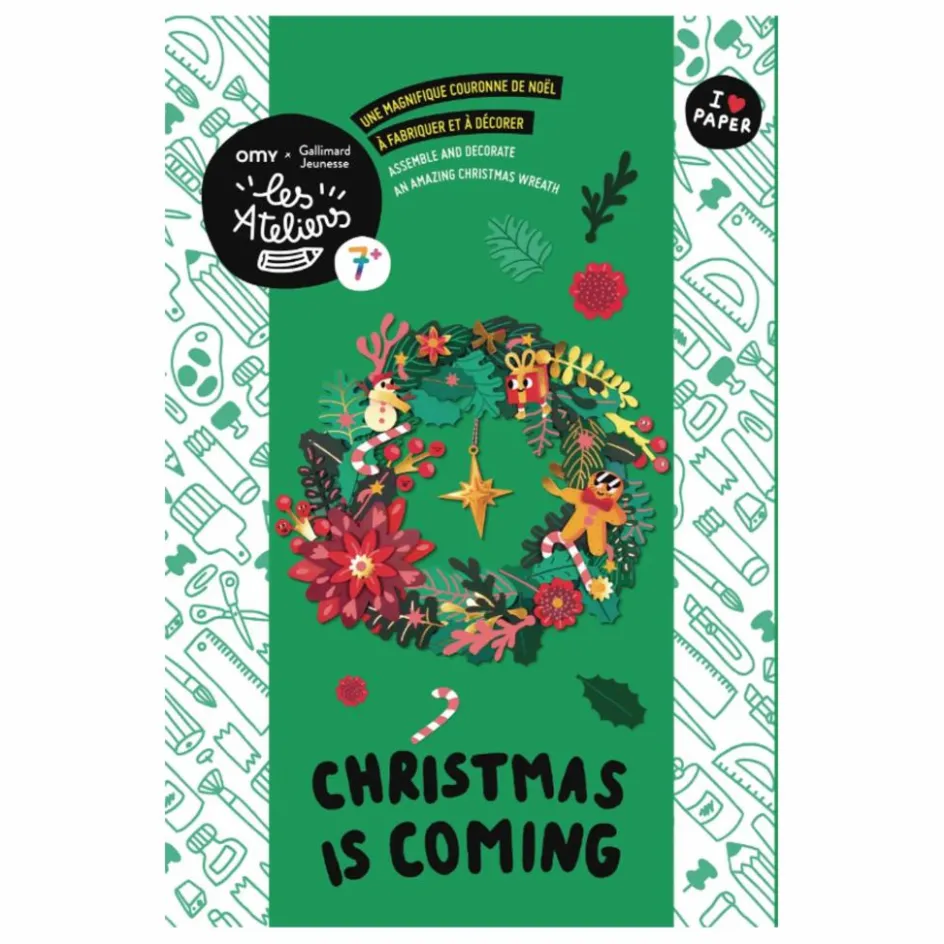 Online Couronne de Noël à fabriquer Loisirs Créatifs