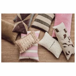 HKliving Coussin à rayures || Coussins