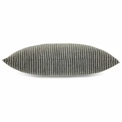 New HKliving Coussin à rayures | Noir