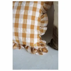 Barnabé aime le café Coussin à volant ||Enfant Coussins|Coussins Enfant