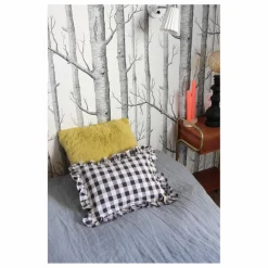 Barnabé aime le café Coussin à volant ||Enfant Coussins|Coussins Enfant