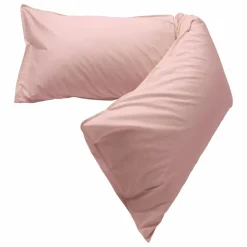 New Suite 702 Coussin Bedmate en percale organique - Dusty Rose | Vieux Rose