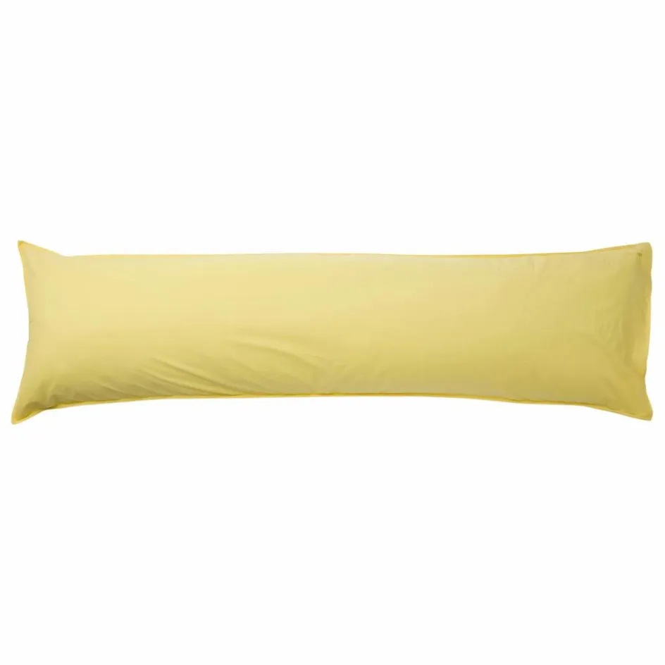 Suite 702 Coussin Bedmate en percale organique - Butter Yellow || Coussins