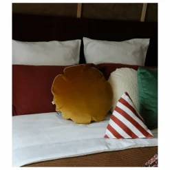 Online Coussin berlingot Divino à rayures en jacquard | Coussins
