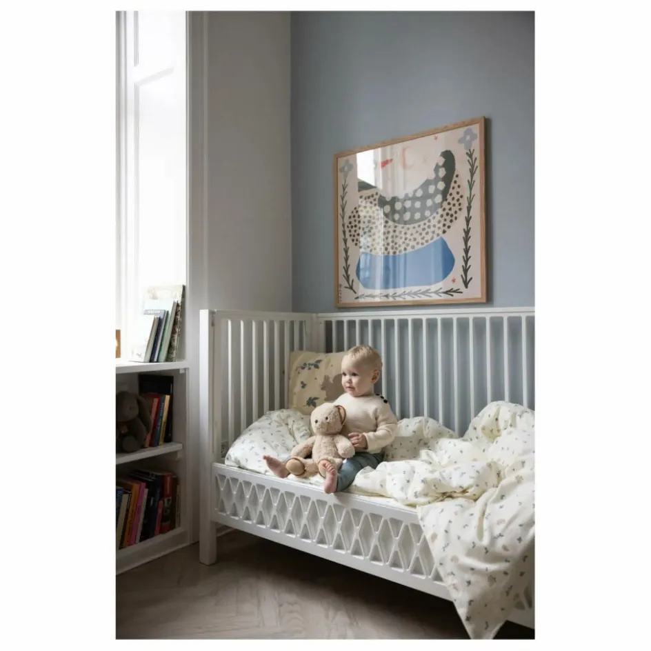 Cam Cam Coussin brodé Blueberries|Enfant Coussins|Coussins Enfant