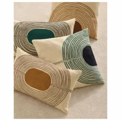 Clearance Maison Sarah Lavoine Coussin brodé Mirage | Havane