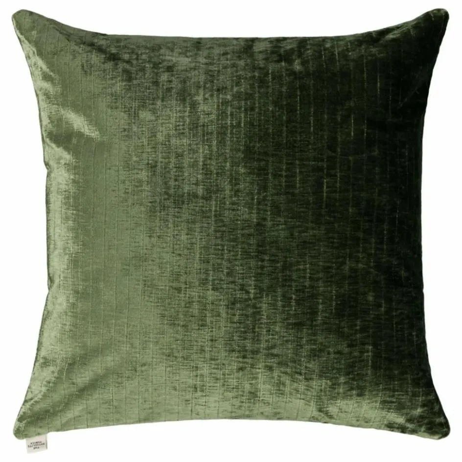 Outlet Coussin carré Carino en velours côtelé brillant | Coussins