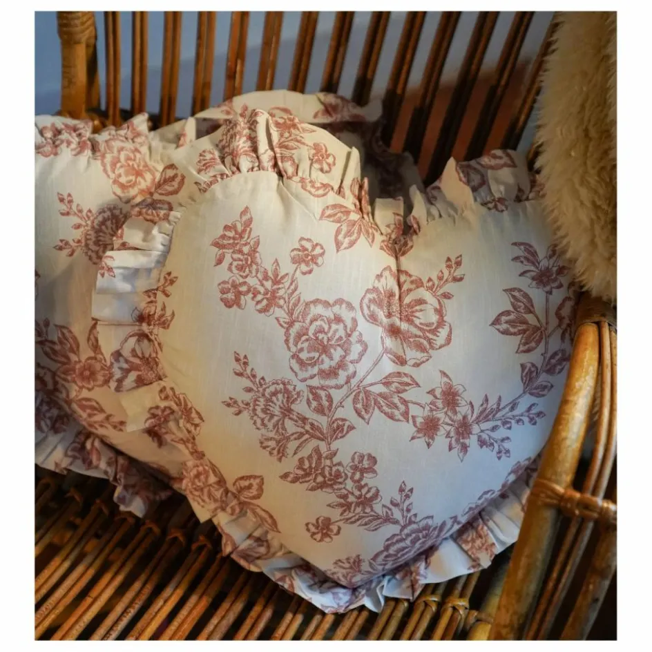 Anna + Nina Coussins*Coussin cœur Whimsical |