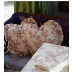 Anna + Nina Coussins*Coussin cœur Whimsical |