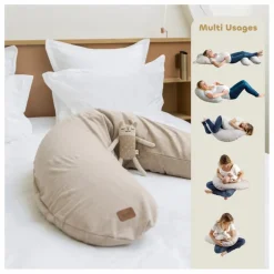 Discount Béaba Coussin d'allaitement Big Flopsy | Argile