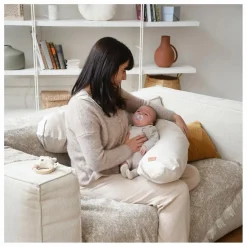 Béaba Coussin d'allaitement Big Flopsy || Linge De Lit Bébé|Accessoires Pour Bien Dormir