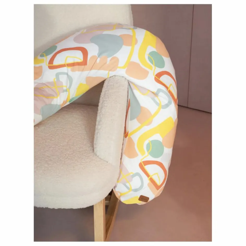Béaba Coussin d'allaitement Big Flopsy Artline| Linge De Lit Bébé|Accessoires Pour Bien Dormir