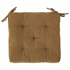 New Coussin d'assise rayé | Coussins