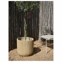 New Broste Copenhagen Coussin de chaise Franca | Marron