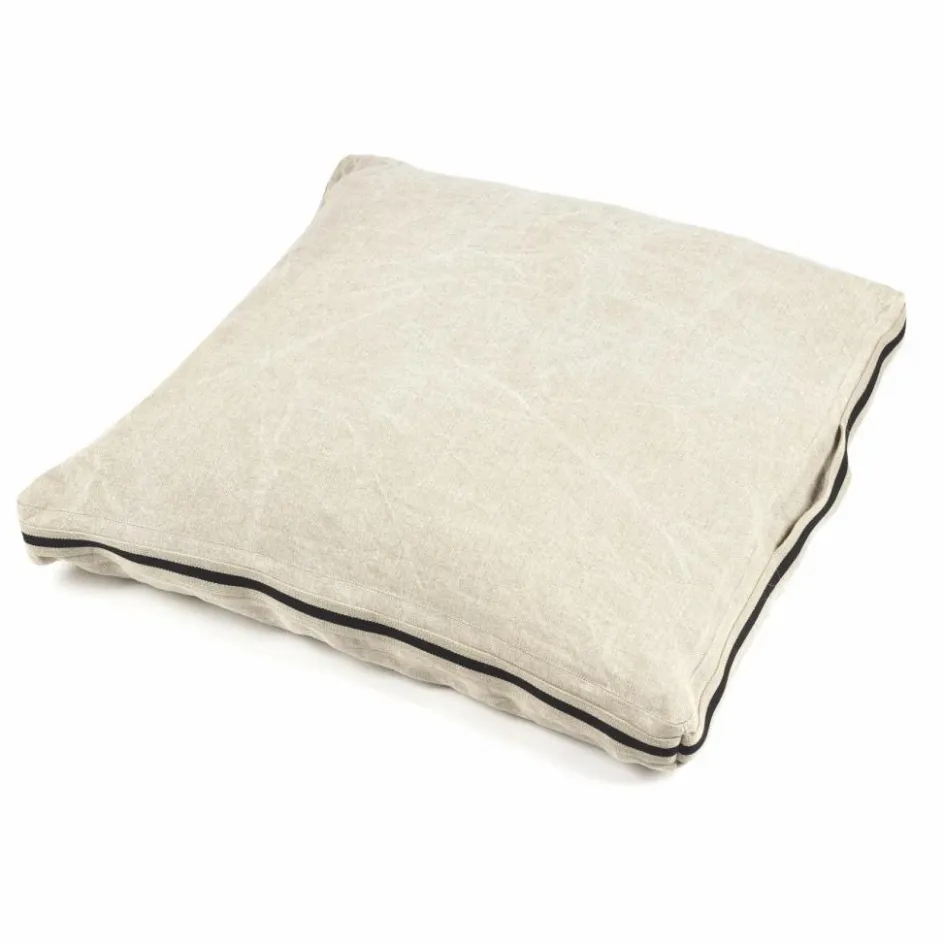 Libeco Coussin de sol James - 70x70 cm || Poufs, Matelas De Sol
