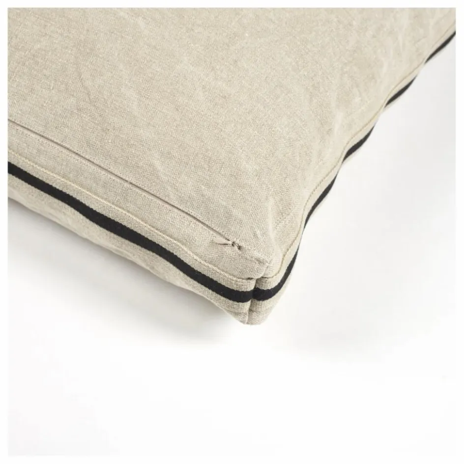 Libeco Coussin de sol James - 70x70 cm || Poufs, Matelas De Sol