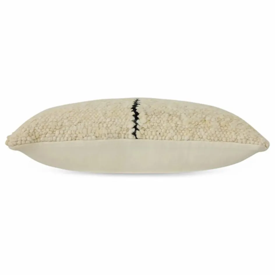 HKliving Coussin en laine | Crème