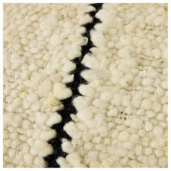 HKliving Coussin en laine | Crème