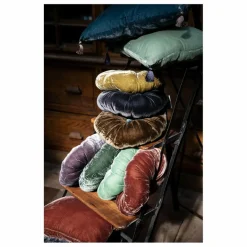 Discount Le Monde Sauvage Coussin en velours de soie Goa | Terracotta