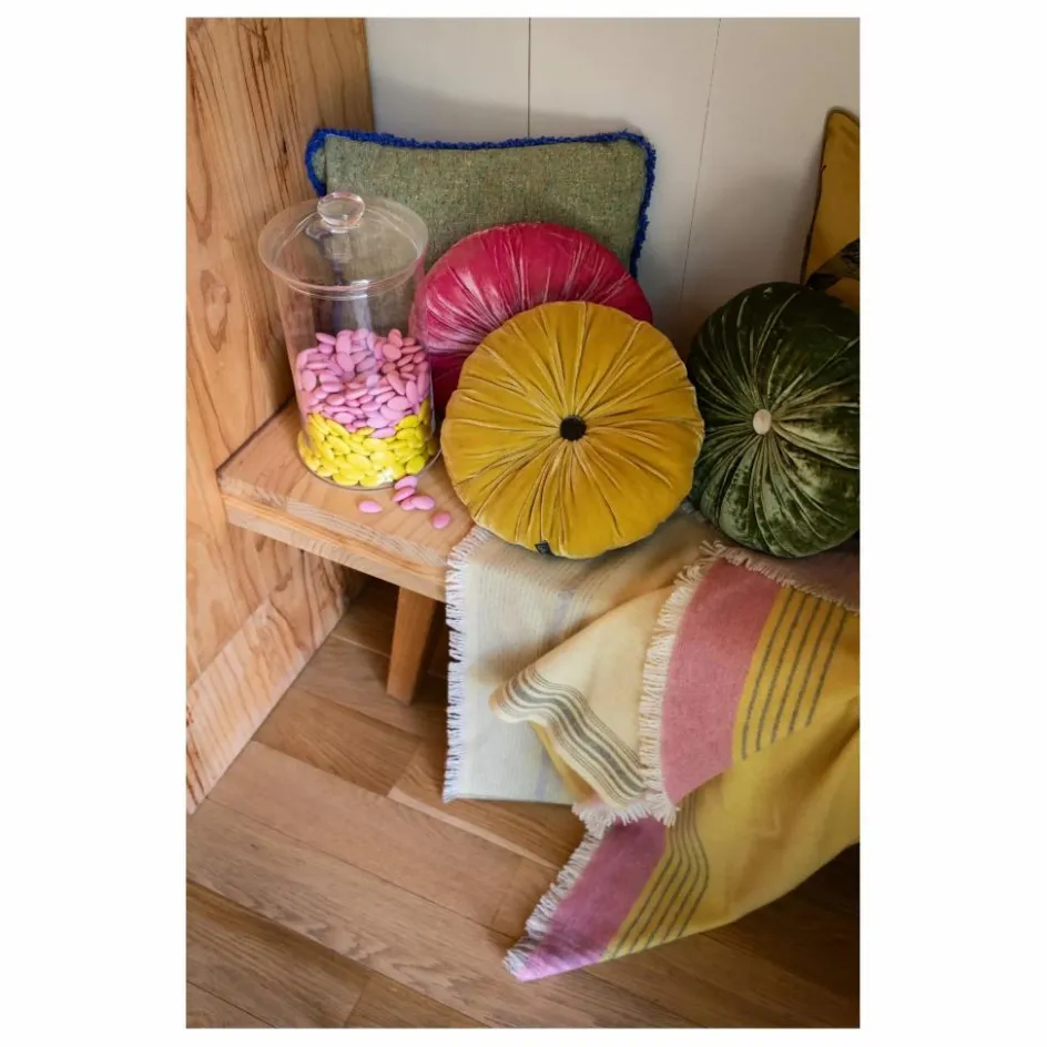 Le Monde Sauvage Coussins*Coussin en velours de soie Goa |