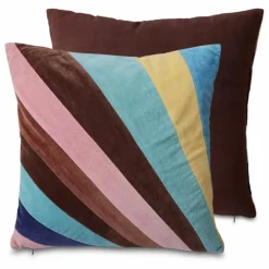 HKliving Coussins*Coussin en velours Striped |