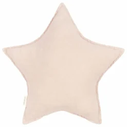 Best Nobodinoz Coussin Etoile - Lin Français | Rose pâle