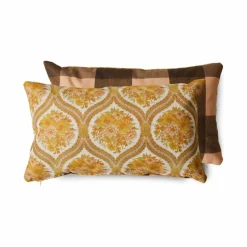 HKliving Coussin imprimé Loft | Jaune