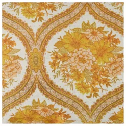 HKliving Coussin imprimé Loft | Jaune