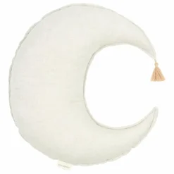 Discount Nobodinoz Coussin Lune - Lin Français | Grège