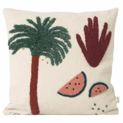 Ferm Living Kids Coussin palmier ||Enfant Coussins|Coussins Enfant