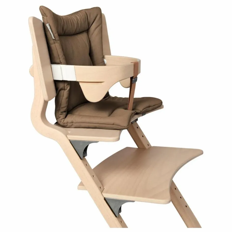 Sale Leander Coussin pour chaise haute en coton bio | Mocha