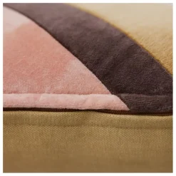 HKliving Coussins*Coussin rayé en velours |