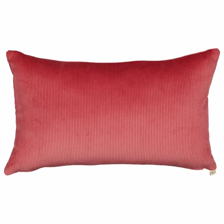 The Socialite Family Coussin rectangulaire Carino en velours côtelé || Coussins