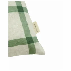 Best Nobodinoz Coussin rectangulaire Oiseau Vibes - Lin Français | Vert